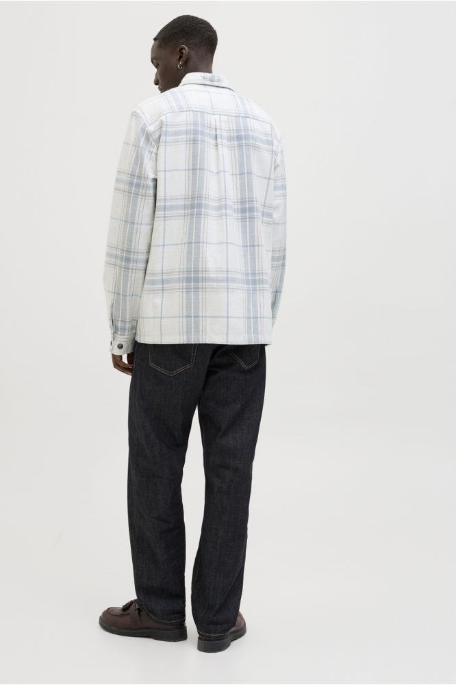JPRCCRAYMOND SPRING CHECK OVERSHIRT 12274956 Coronet Blue